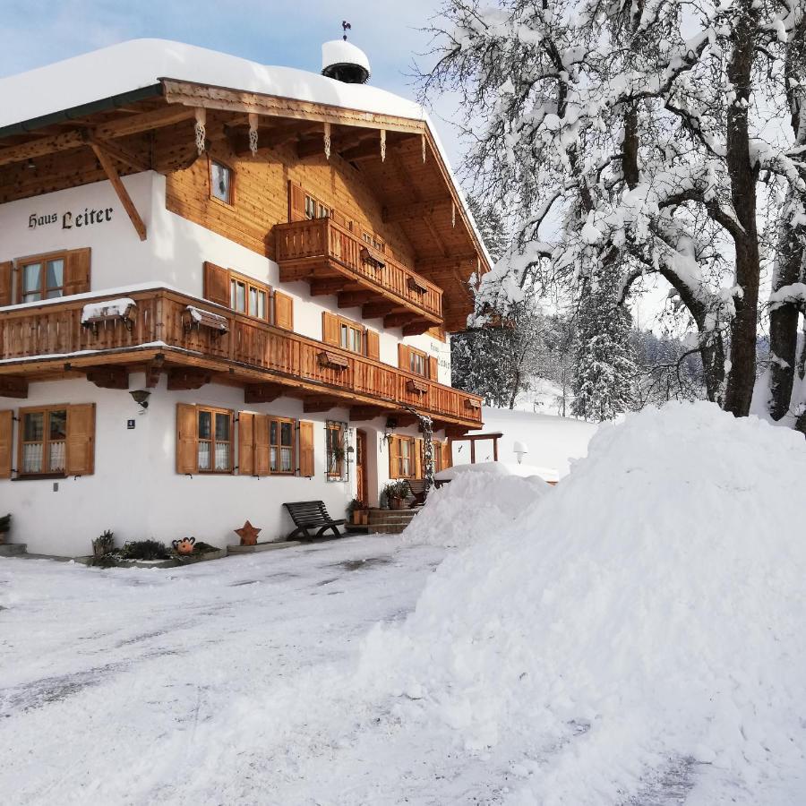 Haus Leiter Hotel Reit im Winkl Eksteriør billede
